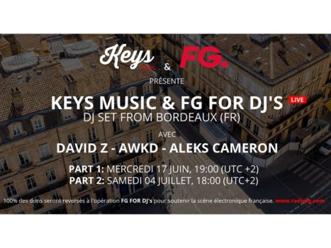 Art School soutient l’événement de Keys Music en faveur de l’opération « FG For DJ’s »