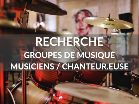 Appel à projet : recherche de musiciens/groupes de musique